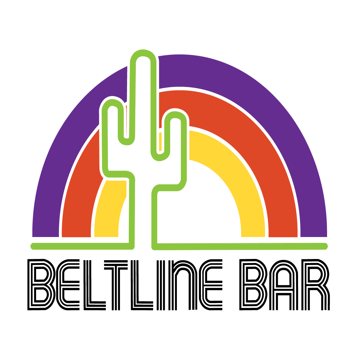 The logo for Beltline Bar, a Mexican restaurant in Grand Rapids, Michigan