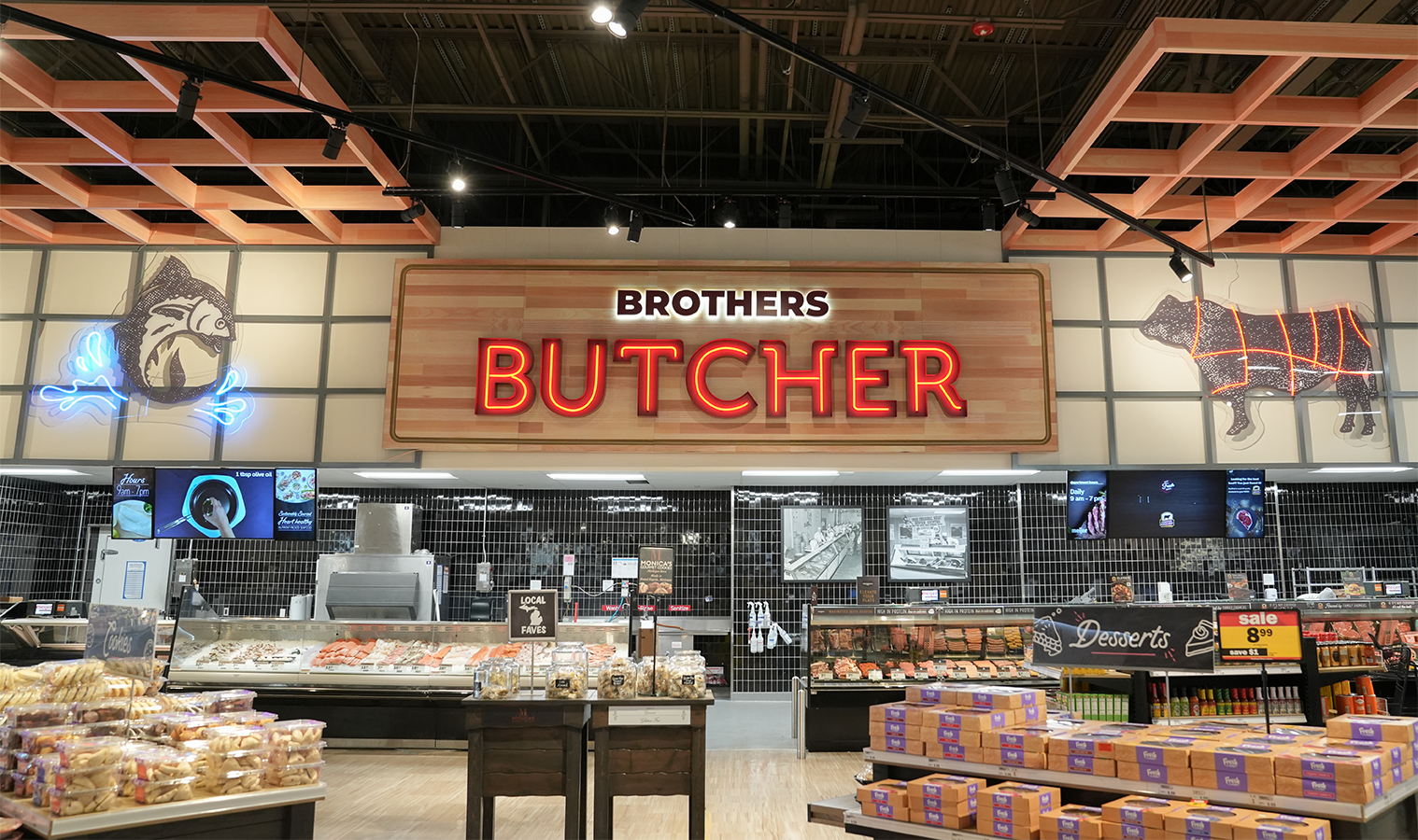 Brothers Butcher Department Renovation at Meijer Knapp's Corner